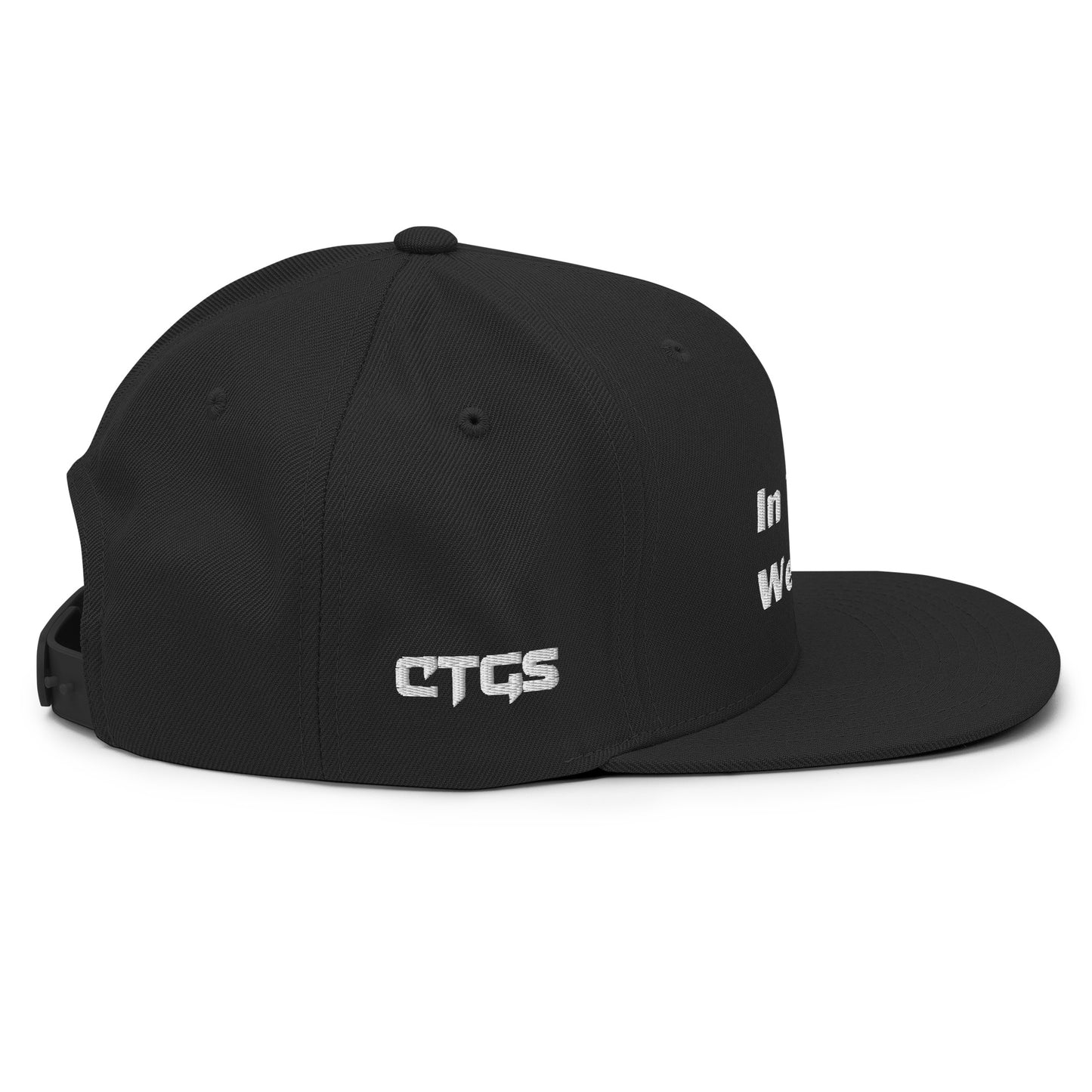 In Trucks We Trust Snapback Hat
