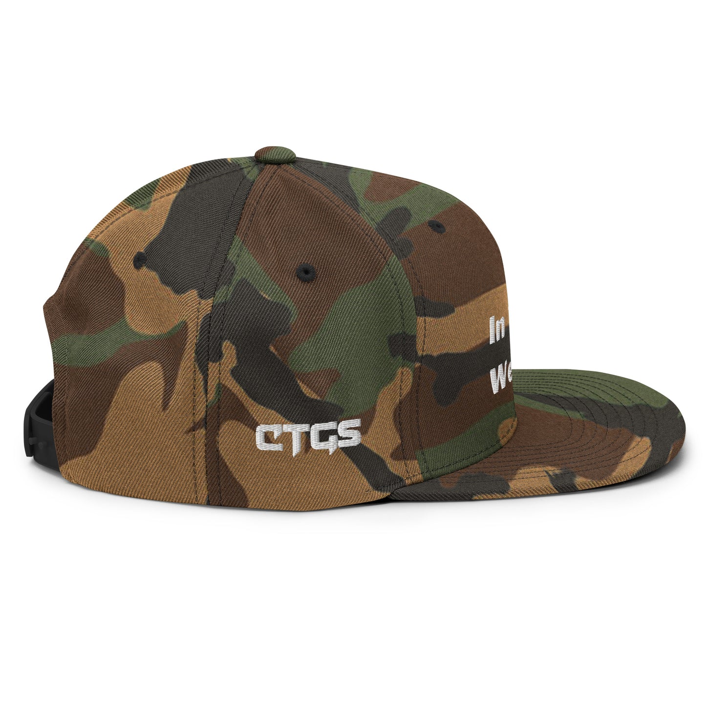 In Trucks We Trust Snapback Hat
