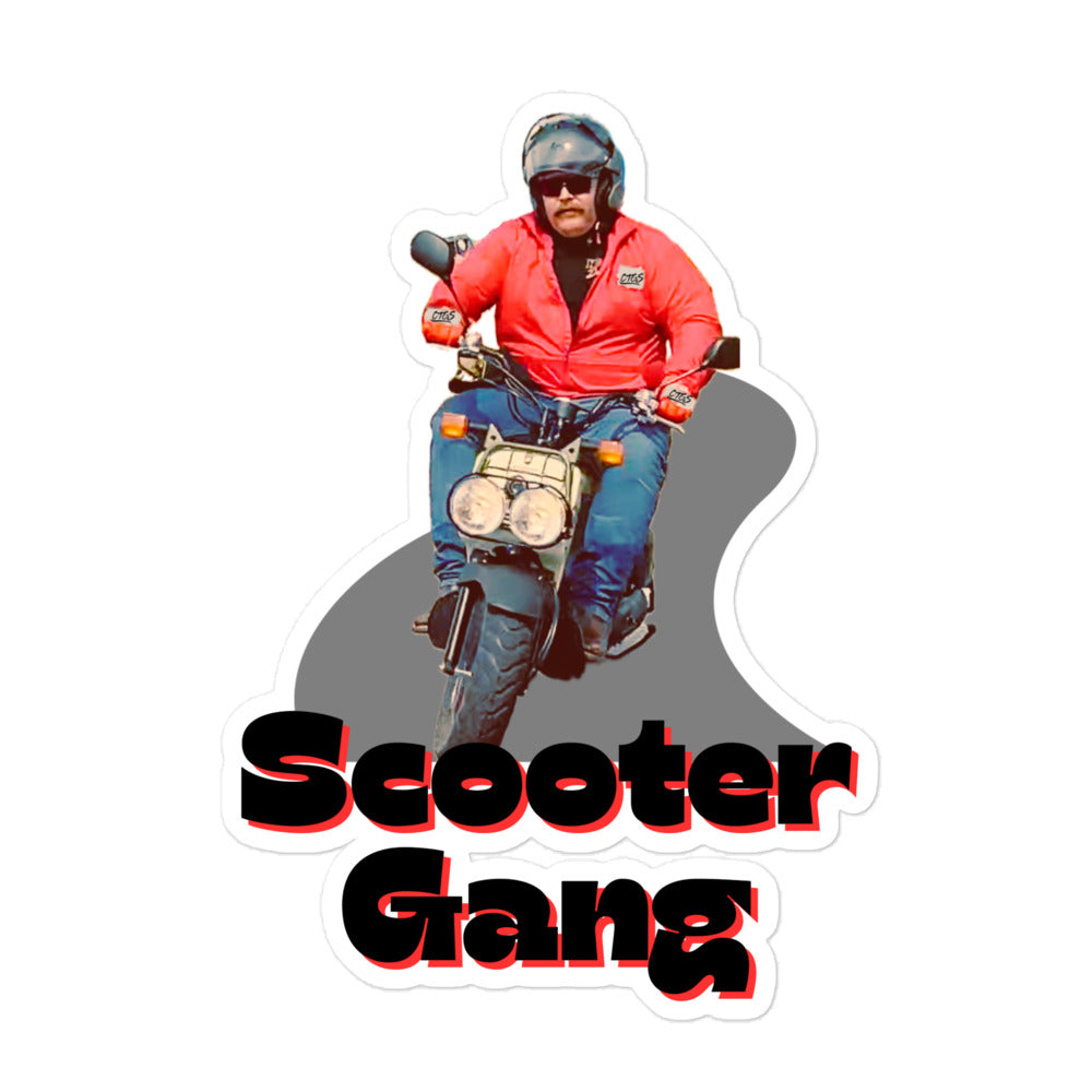 Scooter Gang Kiss-Cut Stickers