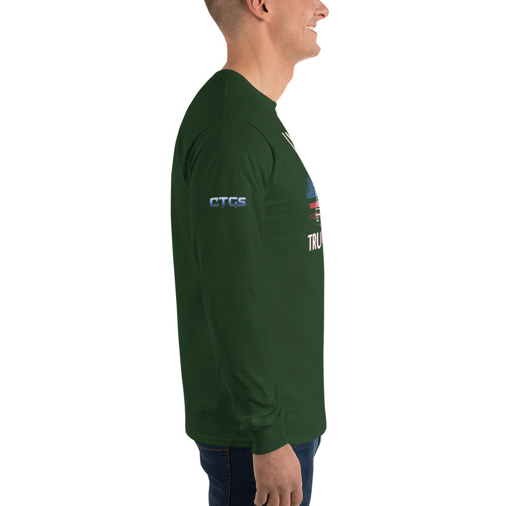 USA Trucker Unisex Long Sleeve Shirt