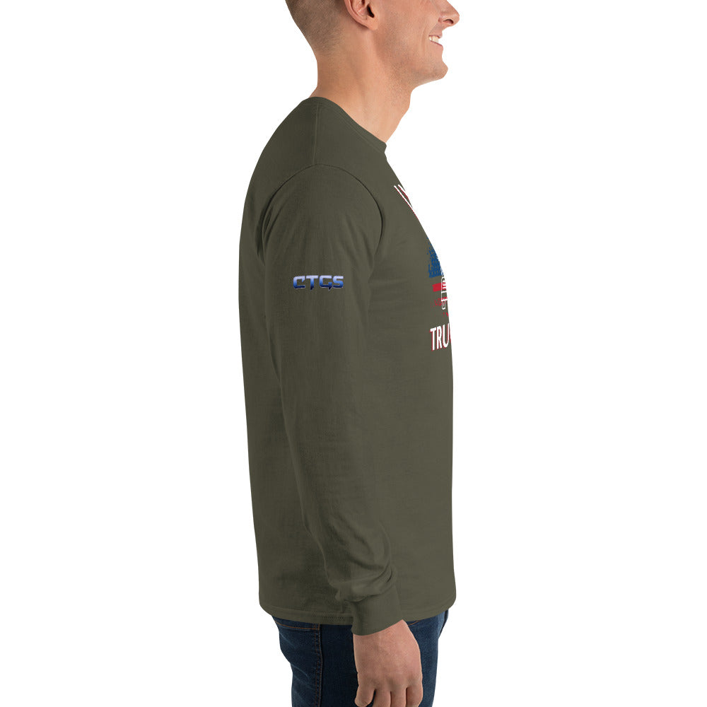 USA Trucker Unisex Long Sleeve Shirt