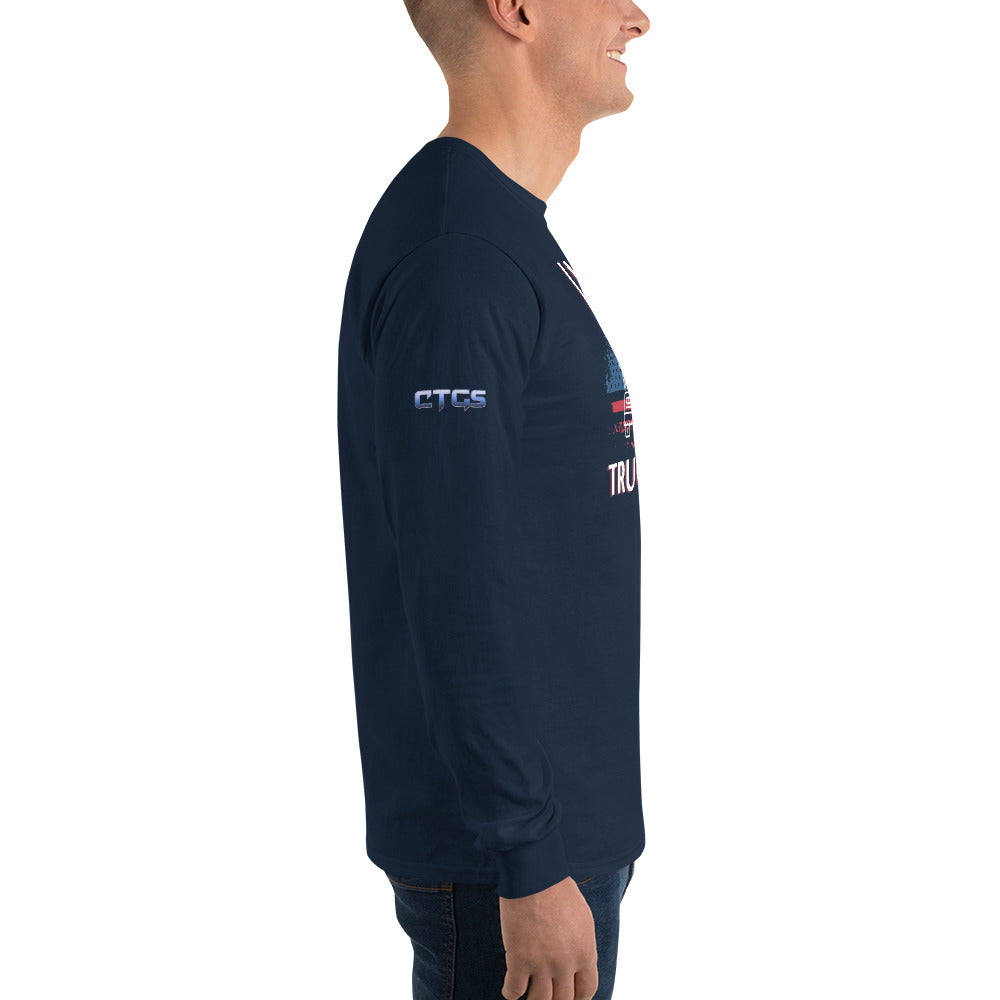 USA Trucker Unisex Long Sleeve Shirt
