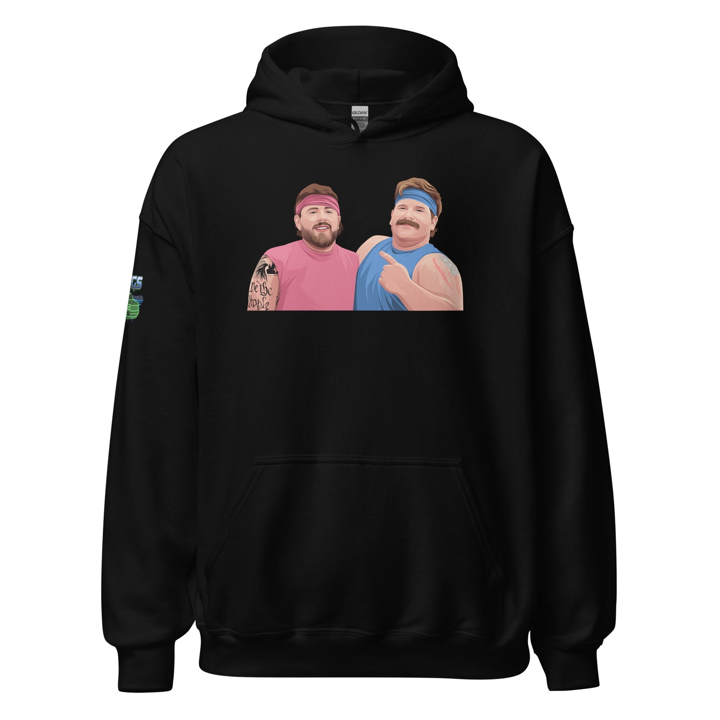 Gender Reveal Wrestlers Unisex Hoodie