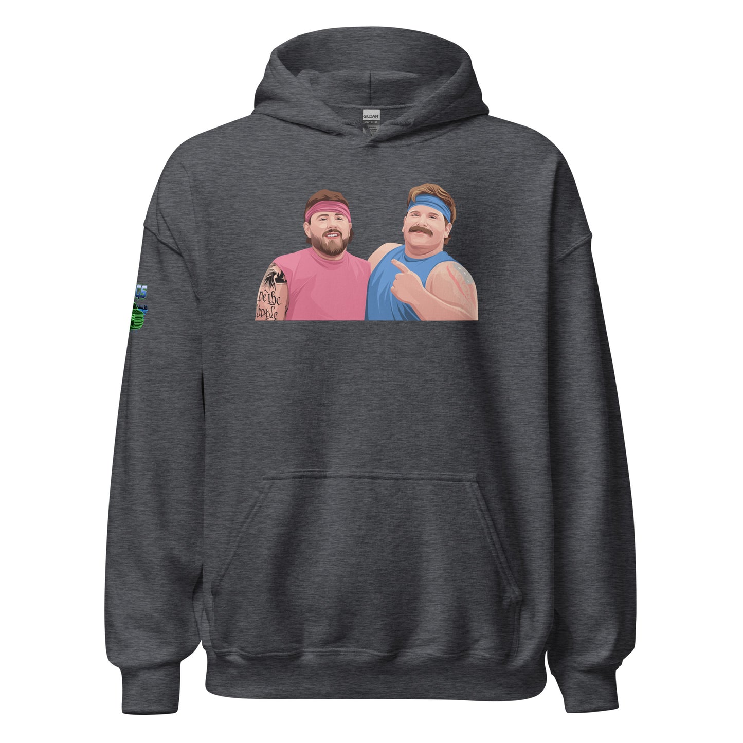 Gender Reveal Wrestlers Unisex Hoodie