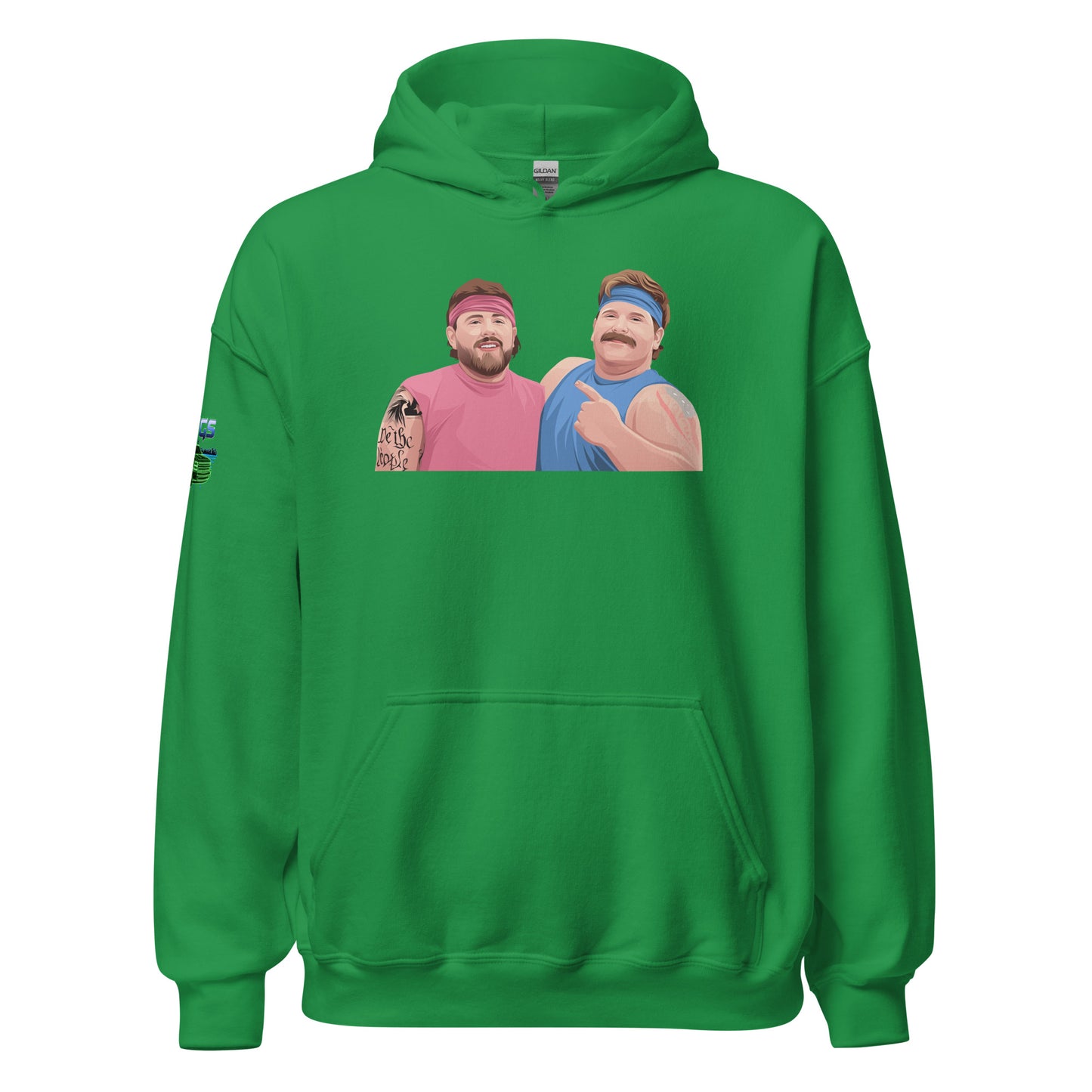 Gender Reveal Wrestlers Unisex Hoodie