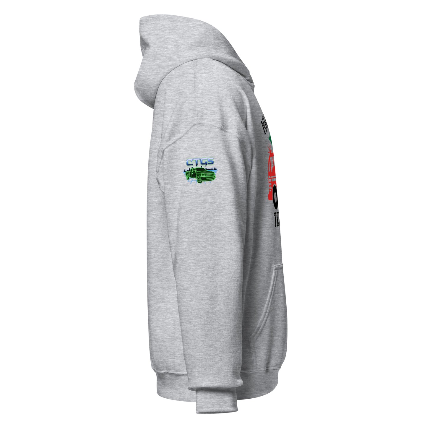 Merry Truckmas Firetruck Unisex Hoodie