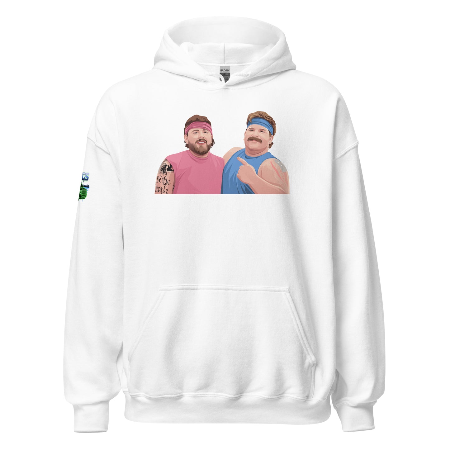 Gender Reveal Wrestlers Unisex Hoodie