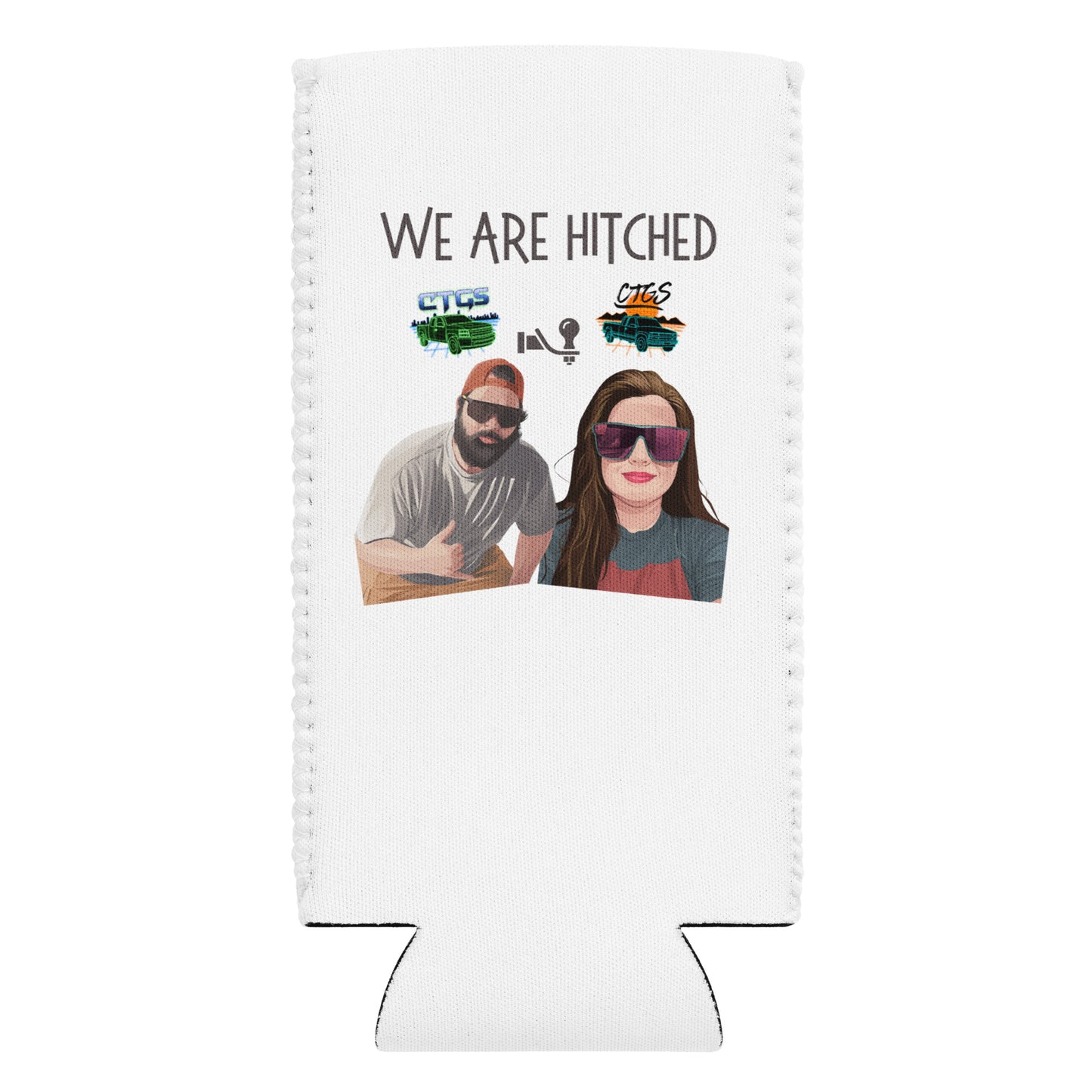 We Are Hitched Can Cooler