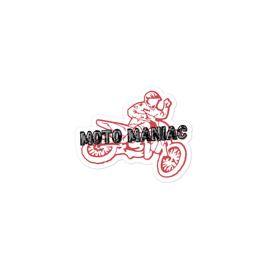 Moto Maniac Kiss-cut Stickers