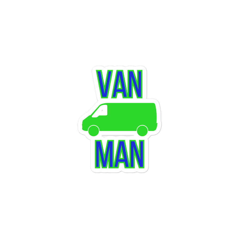 Van Man Kiss-Cut Stickers