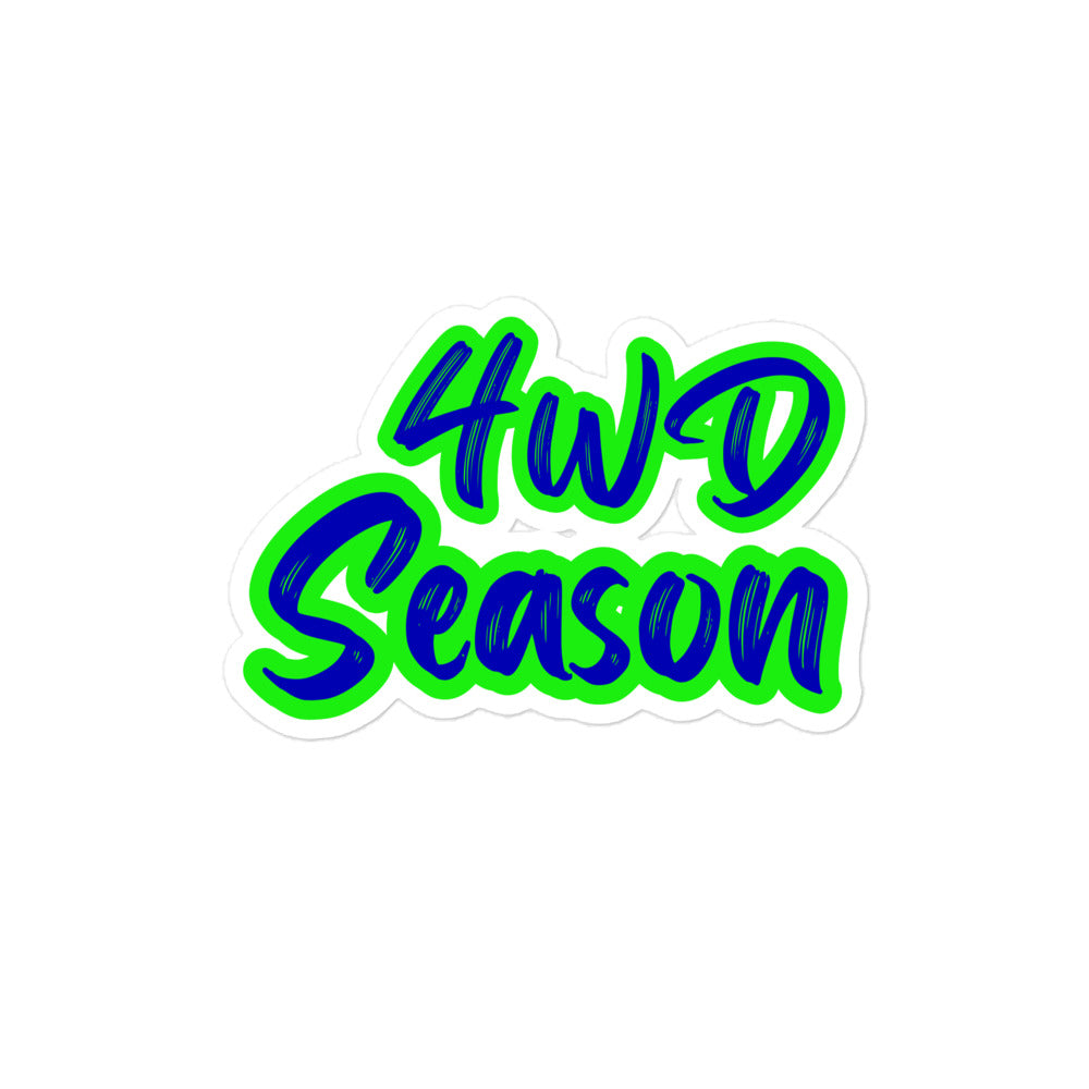 It's 4WD Season Kiss-cut Stickers