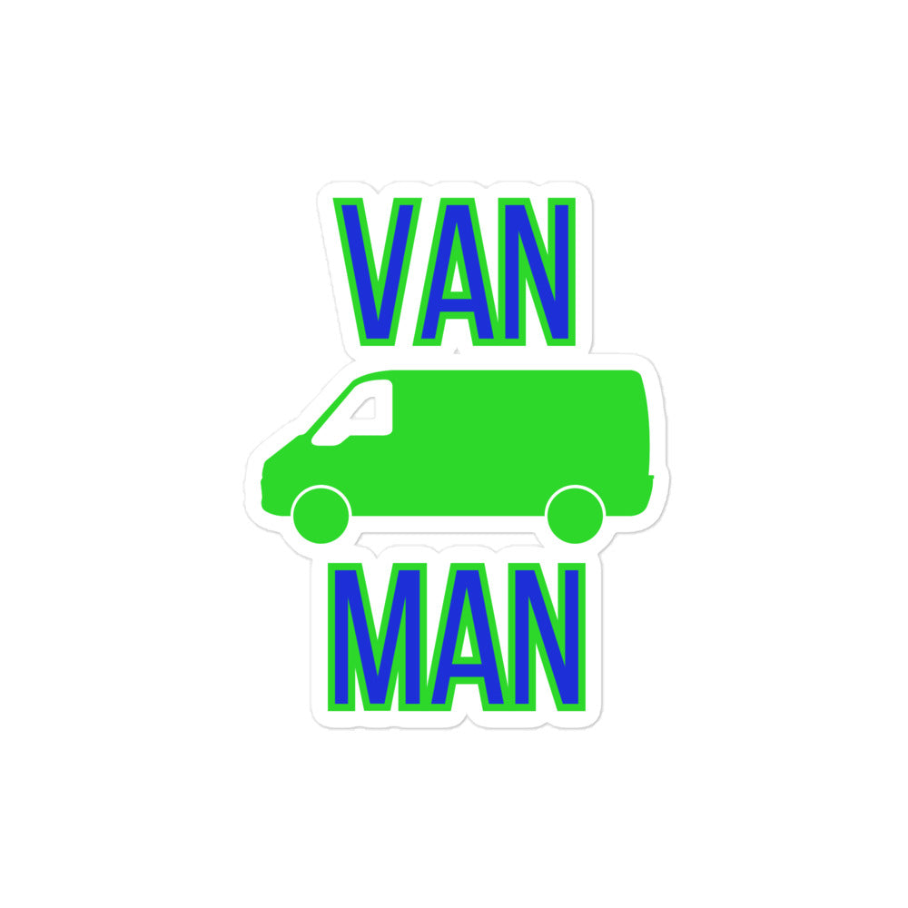 Van Man Kiss-Cut Stickers