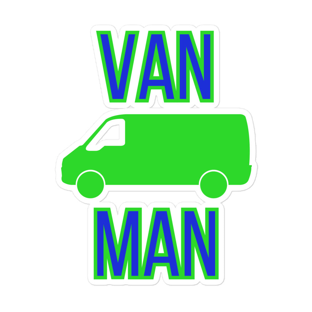 Van Man Kiss-Cut Stickers