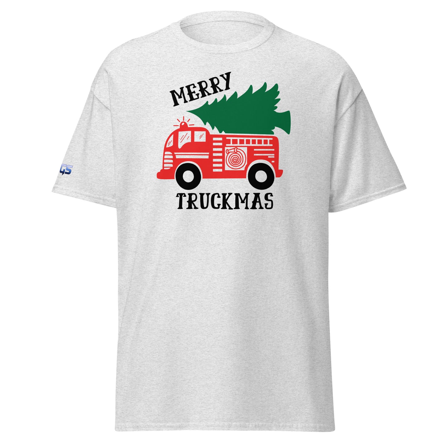 Merry Truckmas Firetruck Unisex Classic Tee