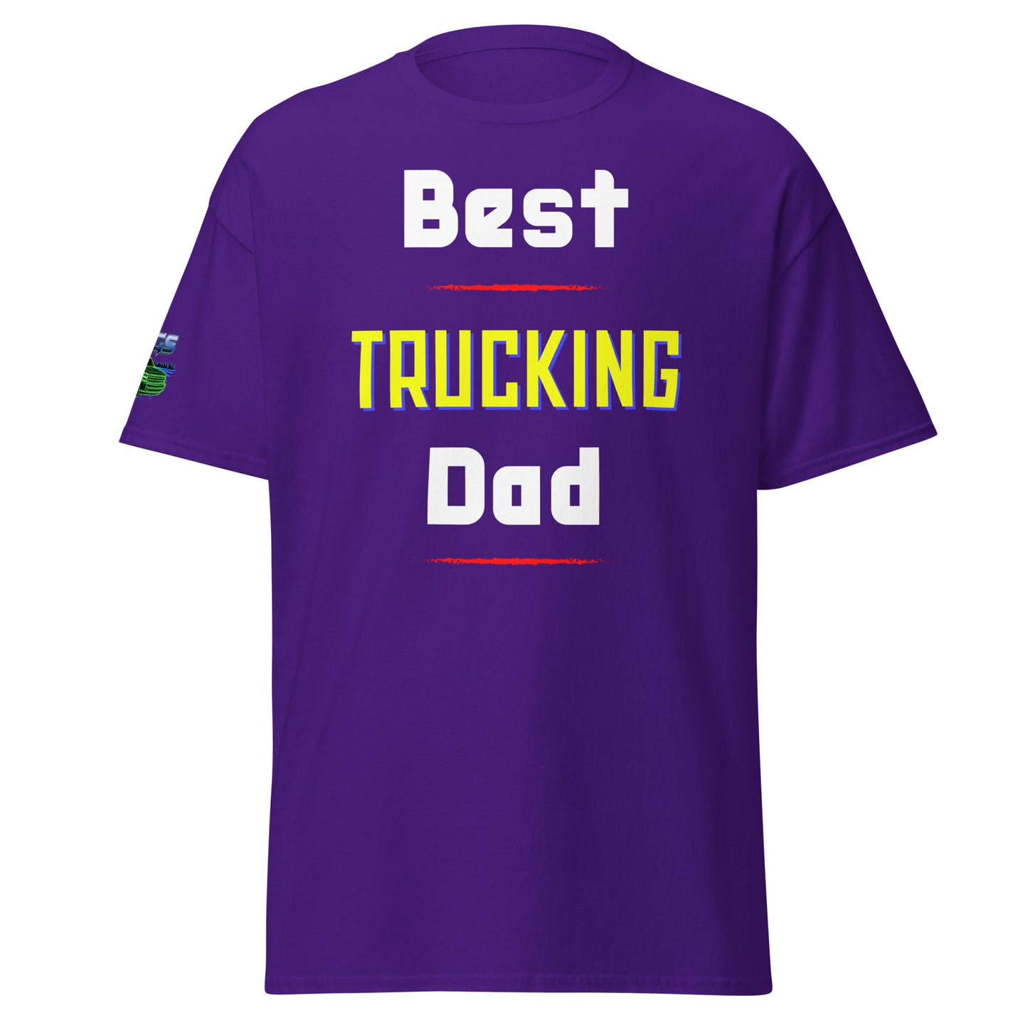 Best Trucking Dad Unisex Classic Tee