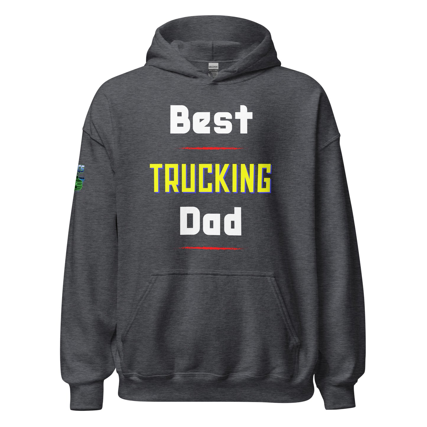 Best Trucking Dad Unisex Hoodie