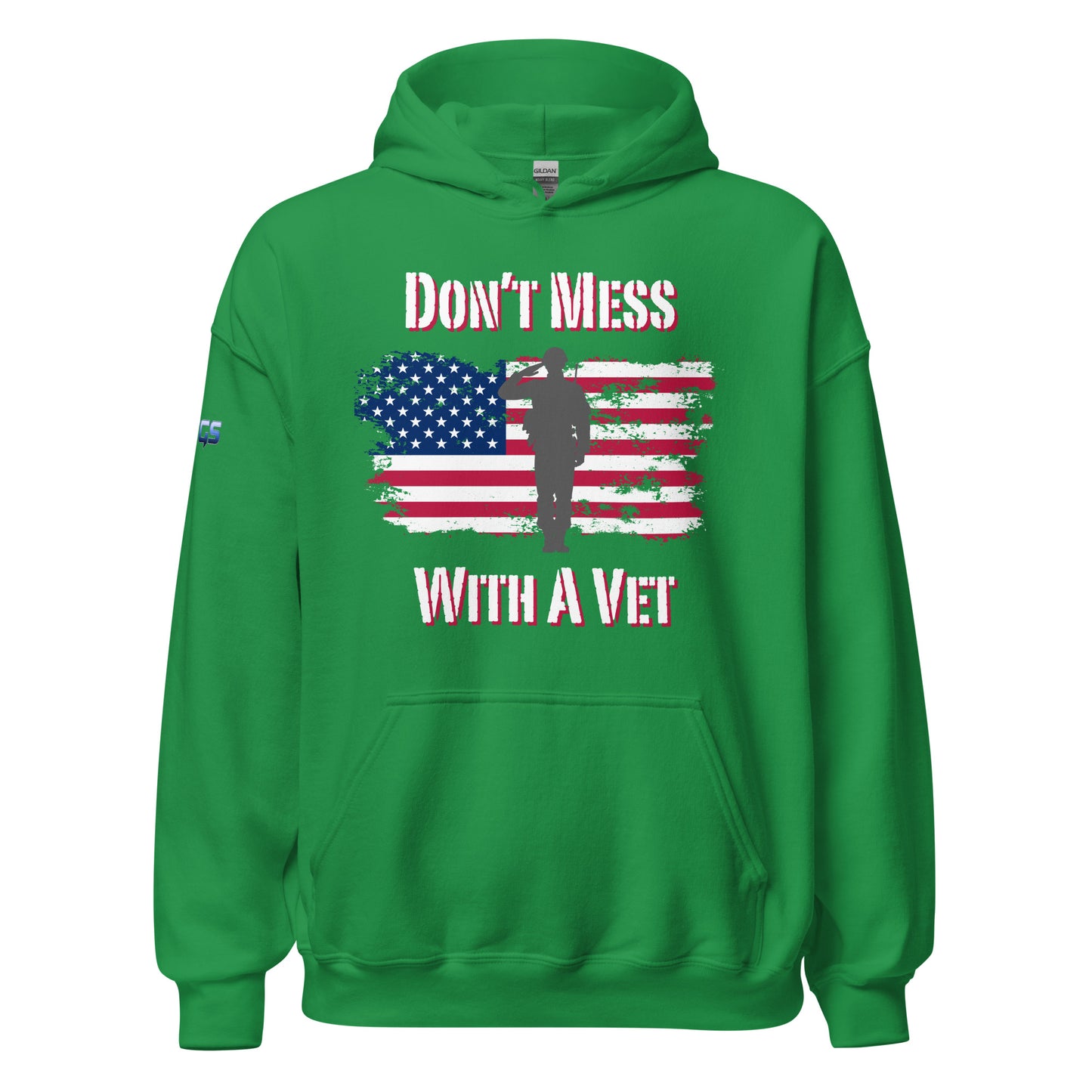 Don't Mess With A Vet Unisex Hoodie