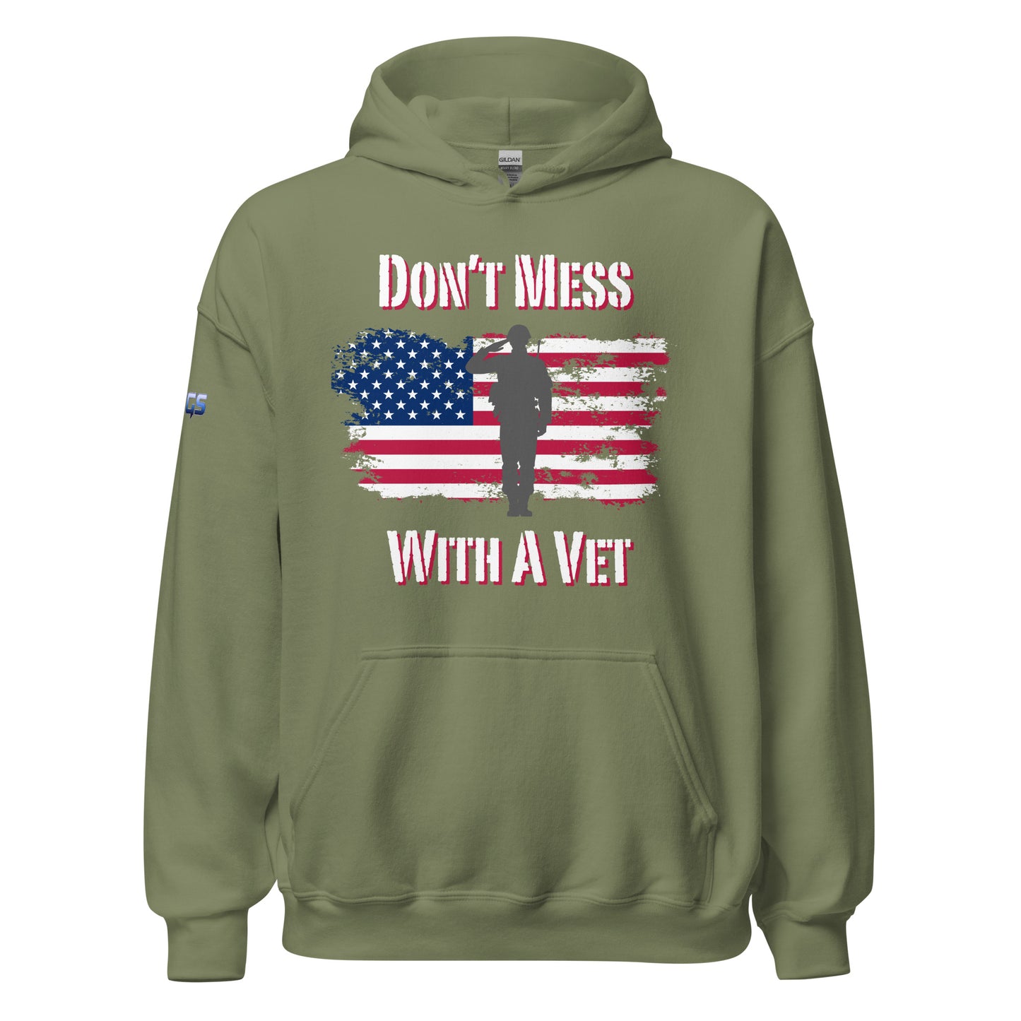 Don't Mess With A Vet Unisex Hoodie