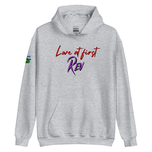 Love At First Rev Unisex Hoodie