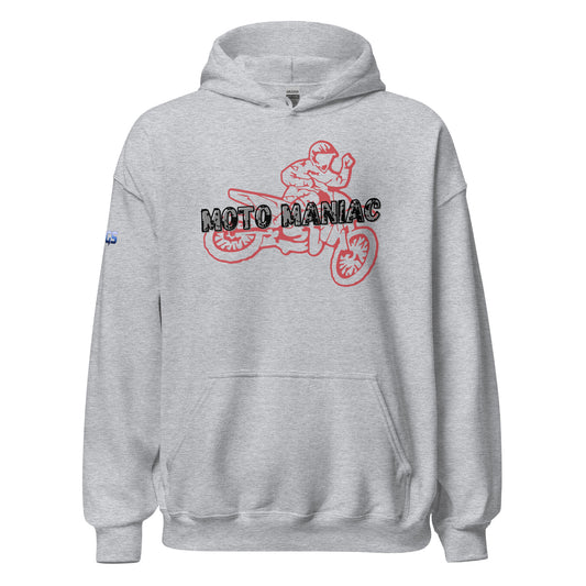 Moto Maniac Unisex Hoodie